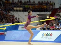 Valdez Pérez finalizó su rutina con 15.983 unidades. ESPECIAL /