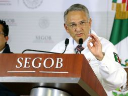 Luis Felipe Puente asegura que autoridades trabajan para que afectados regresen a su vida normal. NTX /