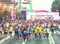 Running callejero. El maratón de Guadalajara, a celebrarse el 19 de octubre, tendrá un cupo máximo de tres mil 500 participantes. EL INFORMADOR /