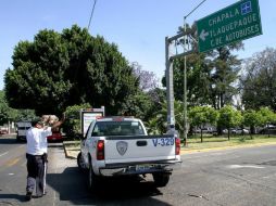 Sólo sobre la avenida Revolución, en el tramo de Plaza de la Bandera a Tlaquepaque, podrían afectar a 120 árboles. ARCHIVO /