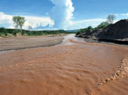 La contaminación del río pone en riesgo a la fauna acuática, al ganado y a los seres humanos que beban su agua. SUN /