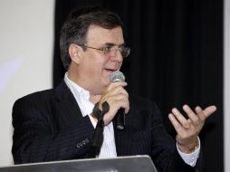 Marcelo Ebrard lanza una campaña a través de redes sociales. ARCHIVO /