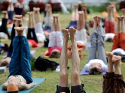 Con disciplina, trabajo y conocimiento, el yoga puede volverse un estilo de vida, que propicie, incluso, un cambio de alimentación. AFP /