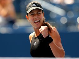 Ana volvió al Top 10 de la WTA en gran forma y con gran juego. AFP /