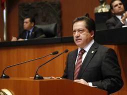 Trejo refuta contra la opinión del coordinador del PRI sobre la falta de imaginación y visión del sexenio pasado. ARCHIVO /