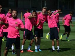 Su recuperación ocurre a tiempo para el encuentro del próximo domingo contra el Villarreal. (Foto: @FCBarcelona_es) ESPECIAL /