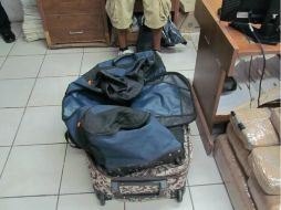 El menor, junto con la droga, son puestos a disposición del Ministerio Público Federal para que determine su situación jurídica.  /