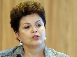 La mandataria espera que en el segundo semestre Brasil tenga una gran recuperación en materia económica. ARCHIVO /