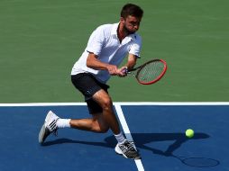 El tenista francés dio la sorpresa de la jornada al sacar al cuarto favorito. AFP /