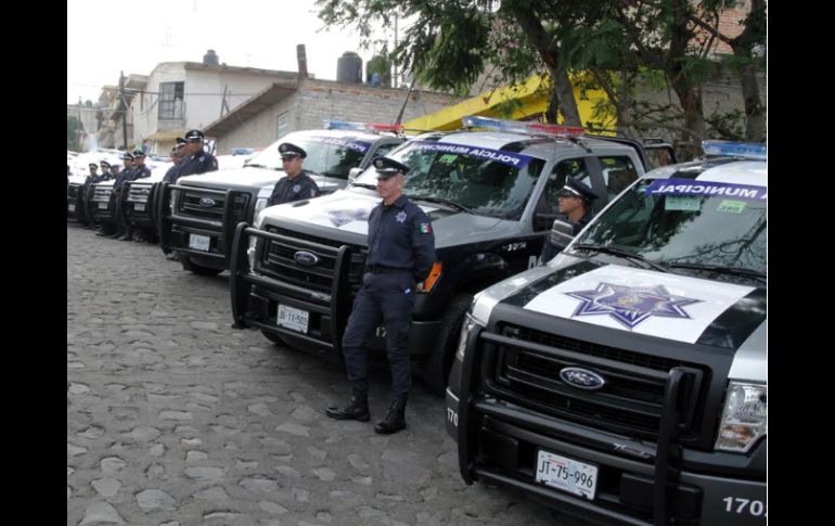 Las unidades se incorporarán hoy mismo a la vigilancia del municipio. ESPECIAL /