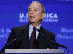 Michael Bloomberg puede regresar a la empresa luego de que dejara el cargo de alcalde de NY. AP /