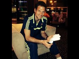 Asmir se alegró por el reconocimiento, ya que ni siquiera esperaba el gol ese día. Foto: @asmir1. ESPECIAL /