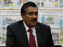 En Mesa de Redacción, Hernández García admitió que el primer año de su gestión fue complicado.  /