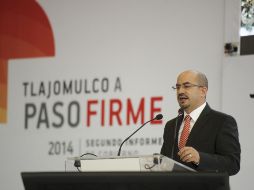 Esta tarde, Ismael del Toro rindió su segundo informe de gobierno.  /