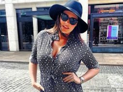 Huffine es modelo estadounidense de talla XXL. ESPECIAL /