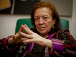 La artista había expresado que era una 'estudiosa del espacio, la luz y el tiempo, siempre interesada en la historia del arte'. EFE /