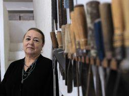 Dolores reconoce que no sabe con exactitud cuántas herramientas posee.  /