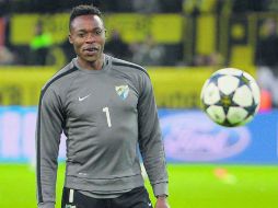 Carlos Kameni ha sido titular en los dos juegos del Málaga en la presnete temporada de la Liga BBVA. ESPECIAL /