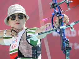 Aída es una de las mejores arqueras del país y del mundo, cuenta también con un subcampeonato olímpico. AP /