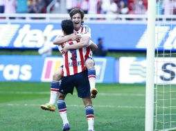 Los Rojiblancos lograron anotarle tres goles a Leones Negros y respirar en la tabla general.  /