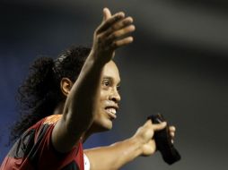 Las metas de los Gallos son pasar a la liguilla, llegar a la final y llevarse la Copa, indicó el defensa Martínez. AP  ARCHIVO.  /