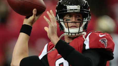 El jugador lleva a los Halcones de Atlanta a un triunfo de 37-33 contra los Santos de Nueva Orleans. TWITTER  @Atlanta_Falcons  /