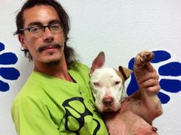 Claudio Colunga trabaja para defender los derechos de los animales. FACEBOOK Activismo por los animales  /