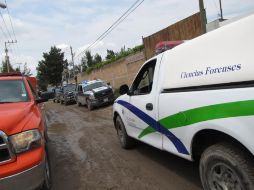 El día de ayer personal forense acudió a la finca de la víctima ubicada en Tlaquepaque. EL INFORMADOR ARCHIVO  /