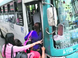 Con apoyo estatal, transportistas podrán reemplazar las unidades obsoletas o en mal estado. EL INFORMADOR F. Atilano  /