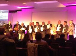 Delegados se reúnen en Edinburgo para la IEC, donde César de Anda presenta su primer informe. TWITTER @goldenyolk  /