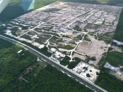 Autoridades señalan que la construcción del complejo causa diversas afectaciones a la naturaleza. EL UNIVERSAL ARCHIVO /
