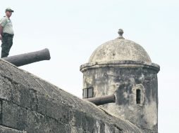 Las murallas de Cartagena de Indias fueron valuarte en la defensa contra piratas.  /
