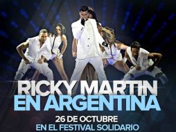 El concierto busca colaborar con niños vulnerables, ofreciendo asistencia médica, alimentaria y educativa. TWITTER @ricky_martin  /