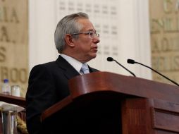 Gaviño respalda la iniciativa de Mancera para desvincular el salario mínimo como medida de unidad en la legislación local. NTX ARCHIVO /