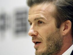 David Beckham, ahora destaca en el diseño de prendas de vestir. EFE ARCHIVO /