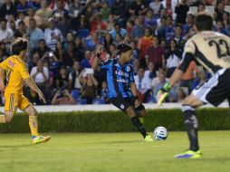 Al minuto 2, Ronaldinho filtró su primer pase de gol para Pineda. MEXSPORT  A. García.  /