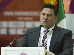 Mena estará listo para los Juegos Centroamericanos de Veracruz. MEXSPORT J. Martínez  /