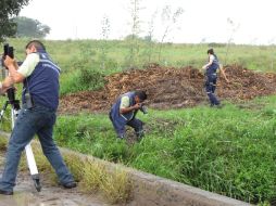 Elementos de Ciencias Forenses llegaron al lugar. EL INFORMADOR  /