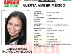 Daniela Isabel Magaña Castellanos mide 1.58 metros, pesa 56 kilogramos y tiene un lunar en la parte izquierda del ojo. ESPECIAL /