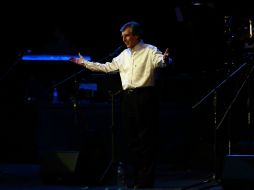 El cantante agradeció a su esposa, hijos y a quienes han compartido la vida con él. EL INFORMADOR E. Pacheco  /