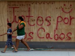 Luego del paso de ''Odile'', comenzaron los trabajos de limpieza en BCS. SUN J. Serratos  /
