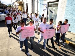 El día de ayer habitantes de Zapotiltic se manifestaron para exigir  seguridad en el municipio. EL INFORMADOR ARCHIVO  /