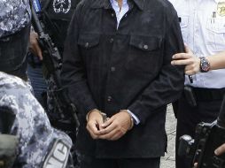 El agente conocido como 'El Pelón' fue capturado en León. EFE R. Escobar  /