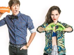 Paty Cantú y Roger González, anfitriones de la edición KCA 2014. ESPECIAL  mundonick.com  /