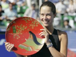 Con el torneo japonés, Ivanovic alcanza 52 victorias en el año. EFE K. Mayama  /