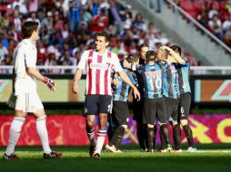 Chivas cayó 4-1 frente  los Gallos de Querétaro. EL INFORMADOR  E. Pacheco.  /