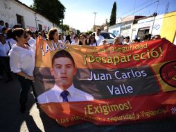 El viernes pasado, habitantes de Zapotiltic se manifestaron en muestra de hastío por el clima de inseguridad EL INFORMADOR  J. Mendoza.  /