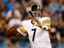 Roethlisberger completó 22 pases en 33 intentos, con ganancia de 196 yardas y dos envíos de touchdown. AFP S. Lecka  /