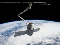 La carga recibida a través de la cápsula Dragon asciende a dos mil 500 kilos. TWITTER / @NASA