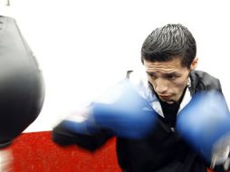 El pugilista intentará defender su fajín universal. NTX / ARCHIVO